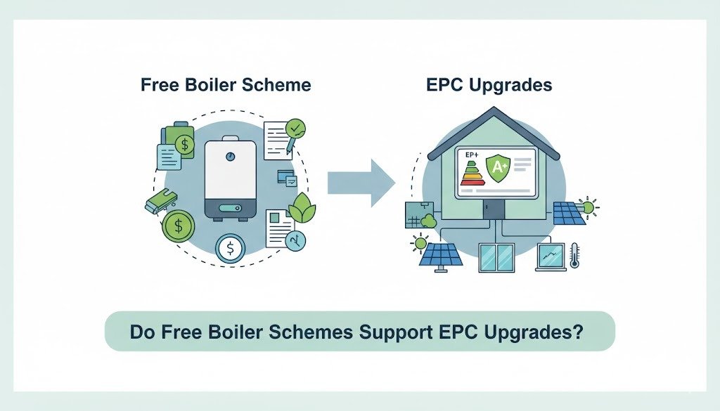 Do Free Boiler Schemes Support EPC Upgrades?