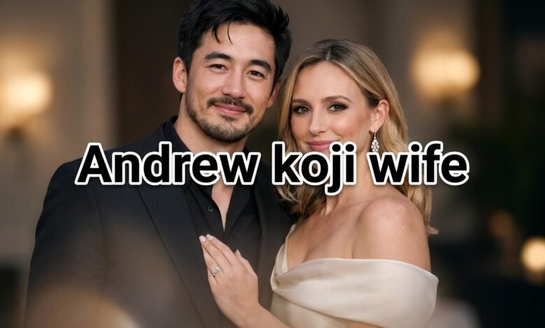 Andrew koji wife