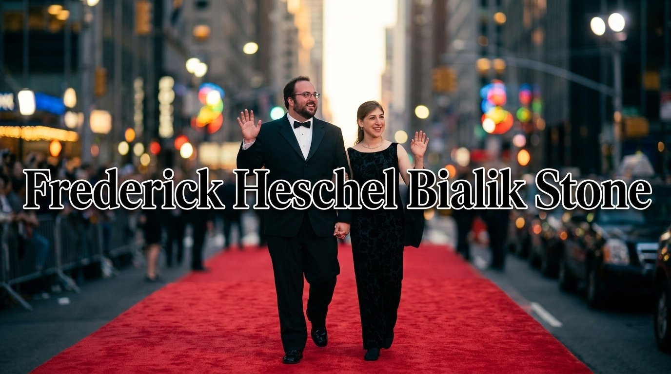 Frederick Heschel Bialik Stone